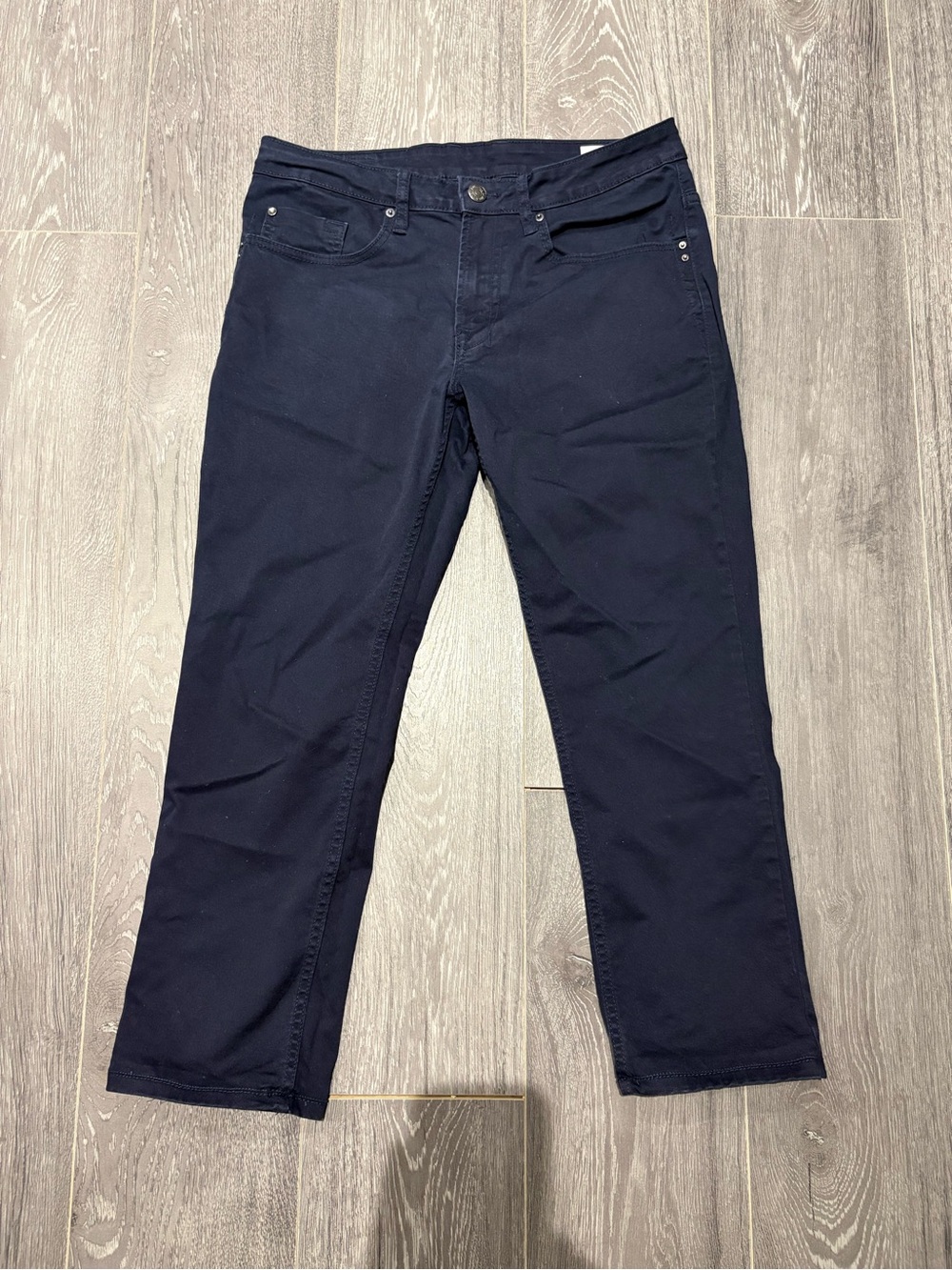 Buffalo David Bitton Men's Navy Straight Jeans